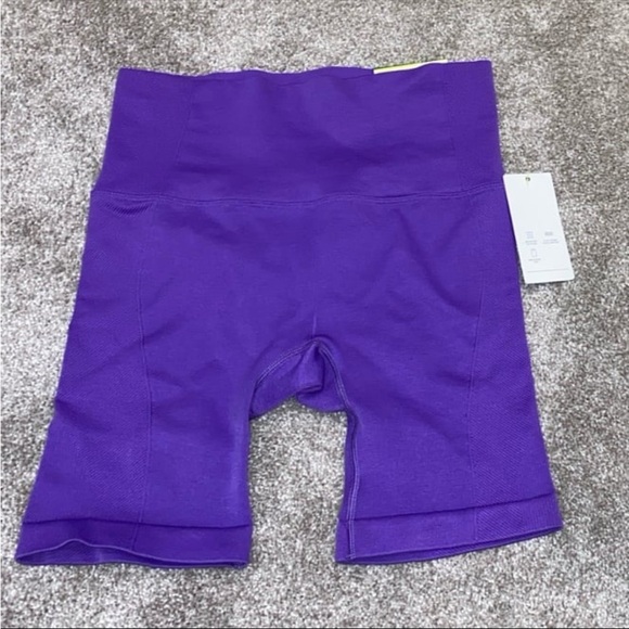 all in motion Pants - NWT All In Motion Purple 6” Bike Shorts Size M‎